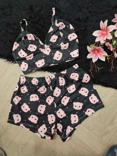 pijama short y blusa - comprar online