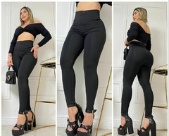 leggins clasico con cierre