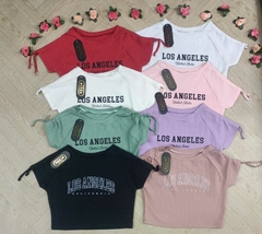 blusas cortas rib - comprar online