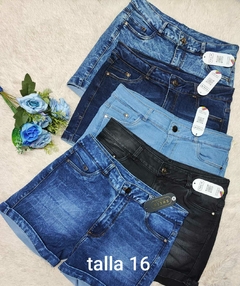 short de jean horma perfecta - comprar online
