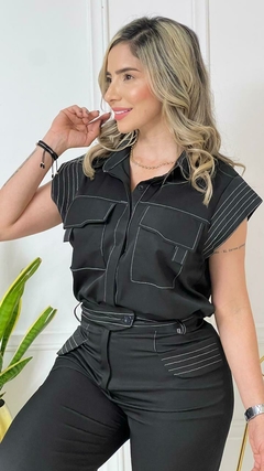 conjunto chaleco pantalon - tienda online