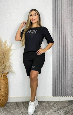 conjunto de short y camisa miu miu - districamisetaspereira