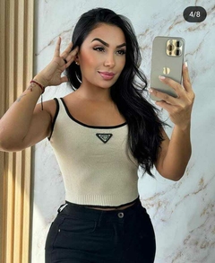 blusa prada manga siza en internet