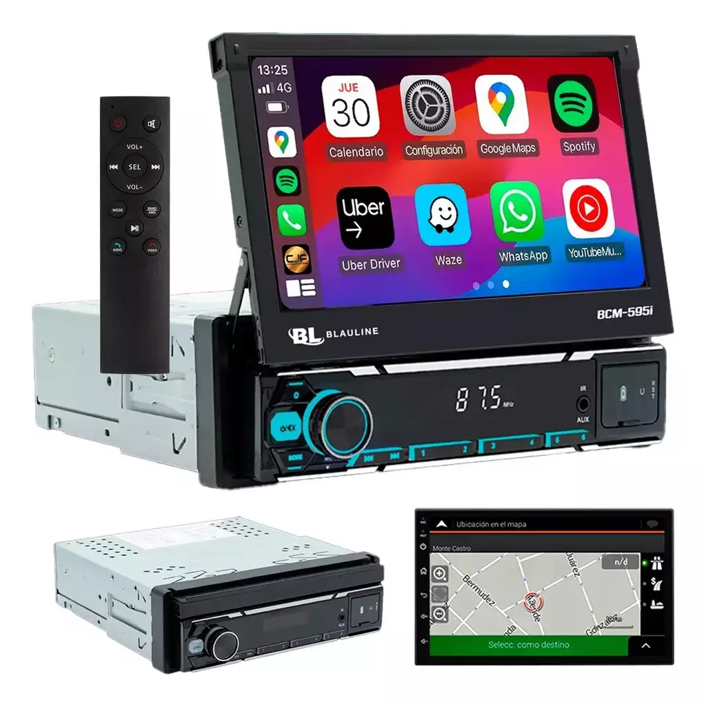 BLAULINE BCM-595i WIFI CARPLAY ANDROID AUTO