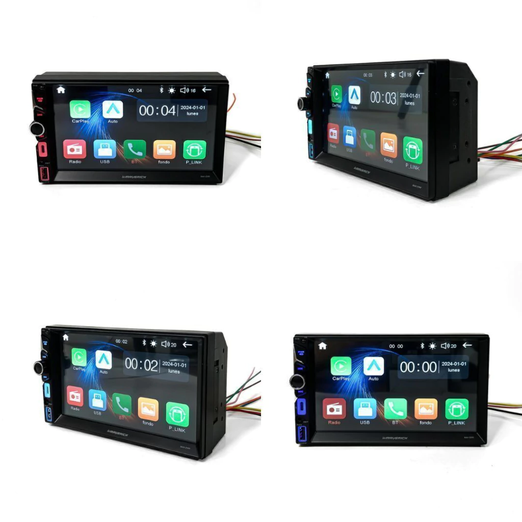 Pantalla Maverick MAV 2500 Carplay Android Auto