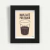 Quadro Mais Café Por Favor - comprar online