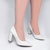 Imagem do Sapato Scarpin Verniz Amanda Branco