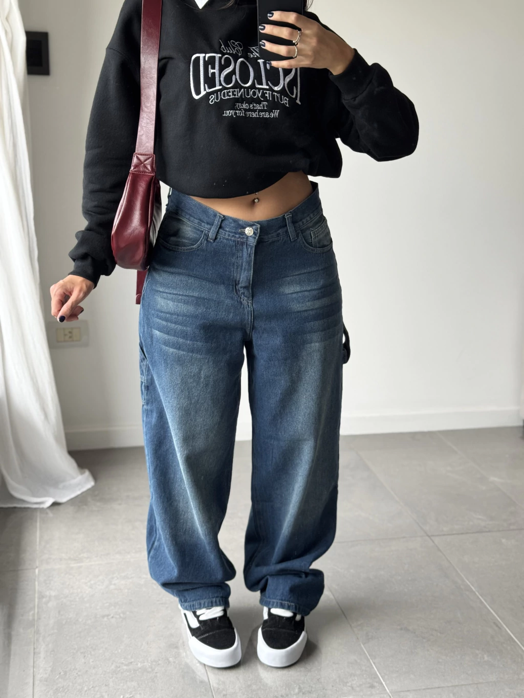 JEAN BAGGY CARPINTERO MILEY BLUE