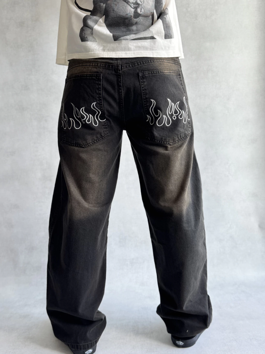 JEAN BAGGY DARK FLAME