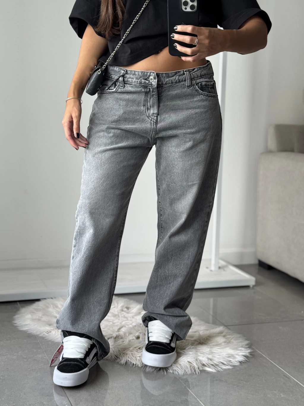 WIDE LEG T/BAJO LONDON GREY