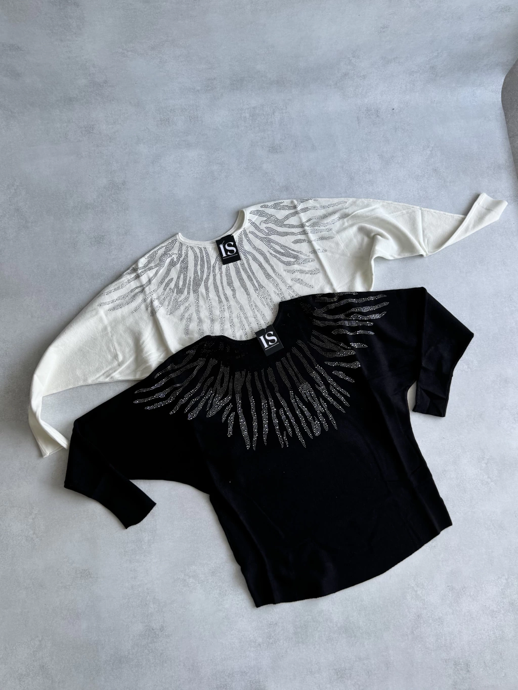 SWEATER OVER STRASS MARIE IMP.
