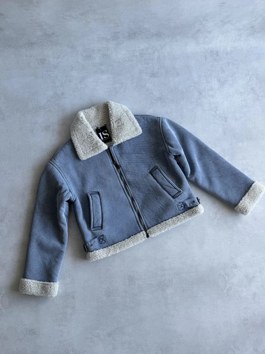 CAMPERA CORDERITO DENIM IMP.