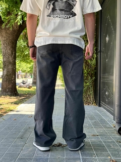JEAN BAGGY NEGRO LISO - tienda online