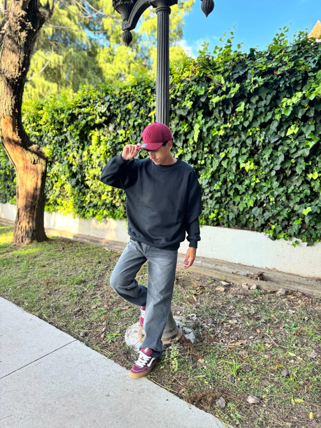 BUZO OVER BASIC C/REDONDO