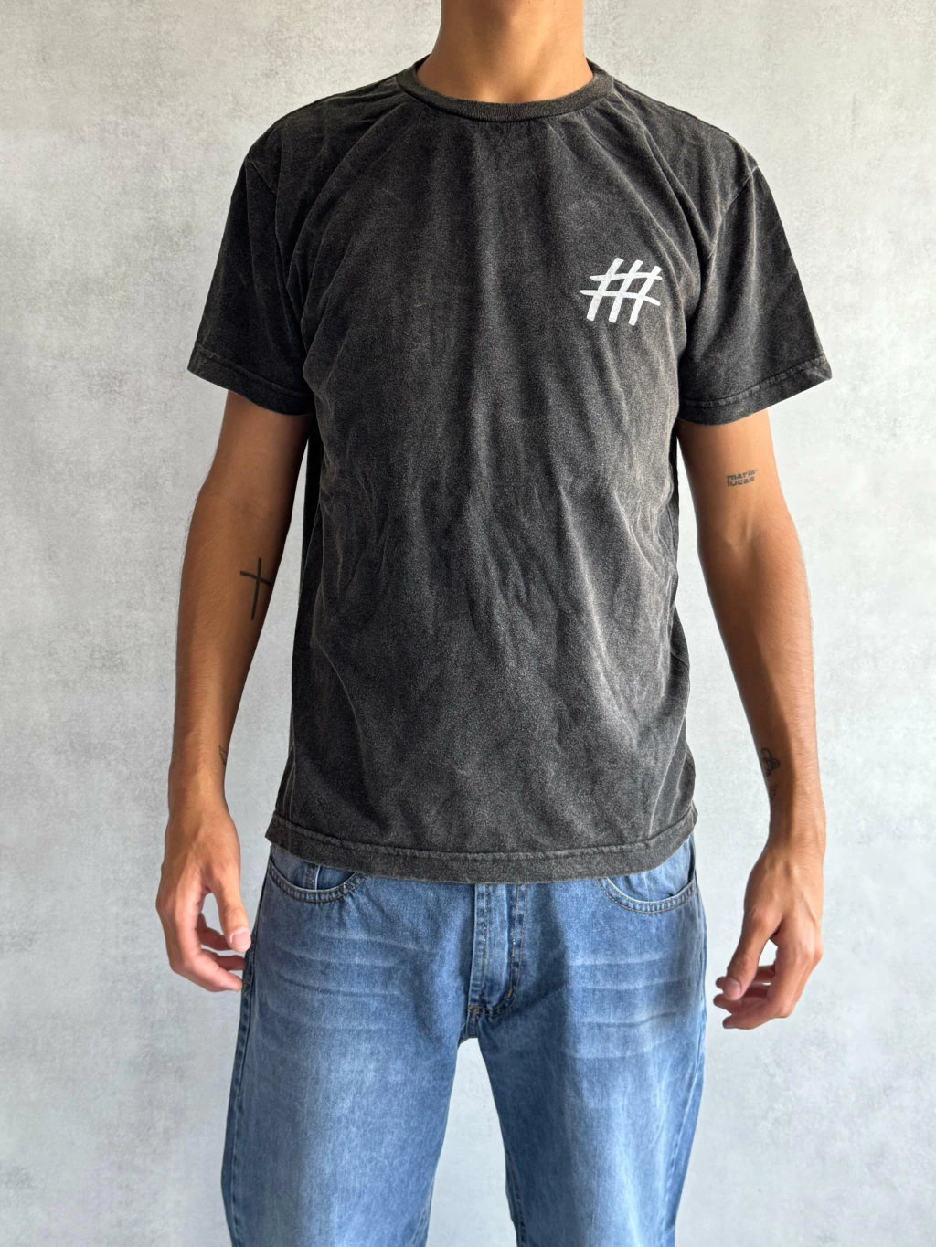 REGULAR FIT HASHTAG