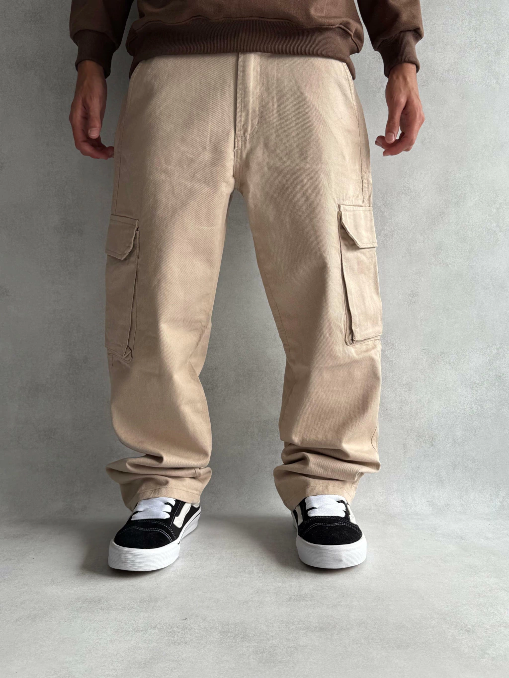 JEAN BAGGY CARGO BEIGE