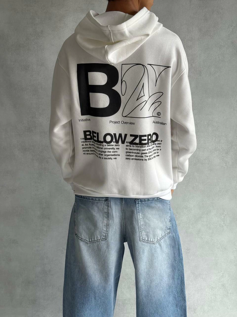HOODIE RELAXED BELOW ZERO