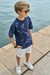Conjunto de Camiseta em Meia Malha e Bermuda em Linho Panamá com Elastano 75749 Johnny Fox