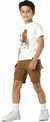 CONJUNTO INFANTIL MENINO CAMELO ALGODÃO CRU - comprar online