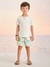 CJ T-SHIRT BERMUDA OFF WHITE