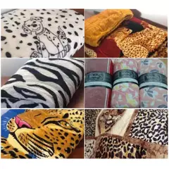 Manta plush estampada 2 1/2 - Chofa Home