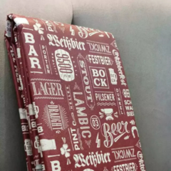 Mantel cuerina estampado 2 metros - Chofa Home
