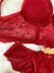 Conjunto de Renda Rubi - Vermelho - comprar online