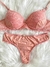 Conjunto de Renda Serena - Bojo c/ Microfibra - Rosa Bebê