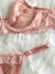 Conjunto de Renda Analis - Sem Bojo c/ Alça Ajustável - Rosê - comprar online