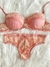 Conjunto de Renda c/ Tule Mari - Rose