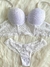 Conjunto de Renda Leana - Branco