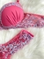Conjunto de Renda Ster - Com Bojo e Microfibra - Rosa Queimado - comprar online
