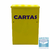 Caixa Carta Metal Amarela Mini-Jornal Hobby-Fer