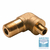 Joelho para Gás 1/2" NPT E Nomexterno x 3/8" NPT Externo Jackwal