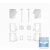 Conjunto Parafuso P/Assento Almofadado TPKPFU Branco Astra - comprar online