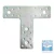 Placa Junção "T" 95x150x40x2,5mm 854 Galvanizado na internet
