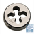 Cossinete Aço Rápido NVO M14x2,0 - Externo 1.1/2" - comprar online