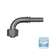 Terminal Fêmea Giratória 90° Métrica DKO SD 24° Leve Porca Passante Axxion Flex - M26-T18 X 1/2" - comprar online
