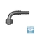 Terminal Fêmea Giratória 90° Métrica DKO SD 24° Pesado Porca Passante Axxion Flex - M30-T20 X 5/8" - comprar online