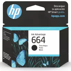TINTA HP664 NEGRA