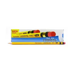 LAPIZ DE MADERA MONGOL CAJA DE 12 UND