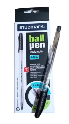 BOLIGRAFO STUDMARK ST-K10A CAJA DE 12 UND