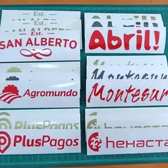 Tu logo en vinilo de corte en internet