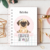Caderneta PET - Pug Fêmea - comprar online