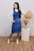 Vestido jeans sem manga