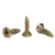 Parafuso Chipboard 3,0x12 mm Cabeça Chata Philips Bicromatizado - 100 Peças