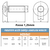 Parafuso Allen M08X16 Abaulado MA Zincado Branco Classe 10.9 - comprar online