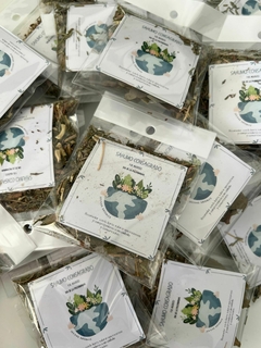 Sahumo consagrado + carbón Día de la Pachamama