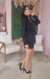 BLAZER FLOR LINDA PRETO BOTÃO CORAÇÃO - comprar online