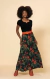 SAIA MIDI ESTAMPADA VISCOSE - comprar online